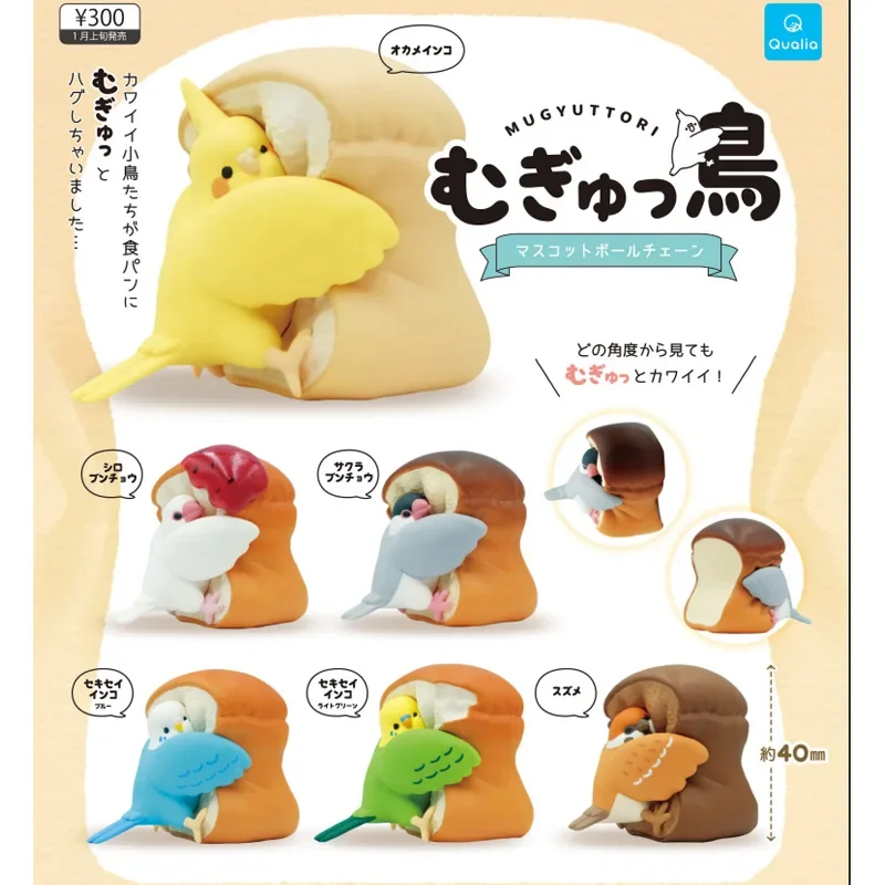 Capsule Toy Gashapon - Lindos Colgantes de Aves, Juguetes Cápsula
