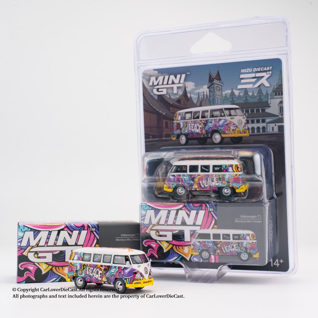 MINIGT 1:64 Volkswagen T1 Micr - Die Cast Car 1 64 reseña y precio