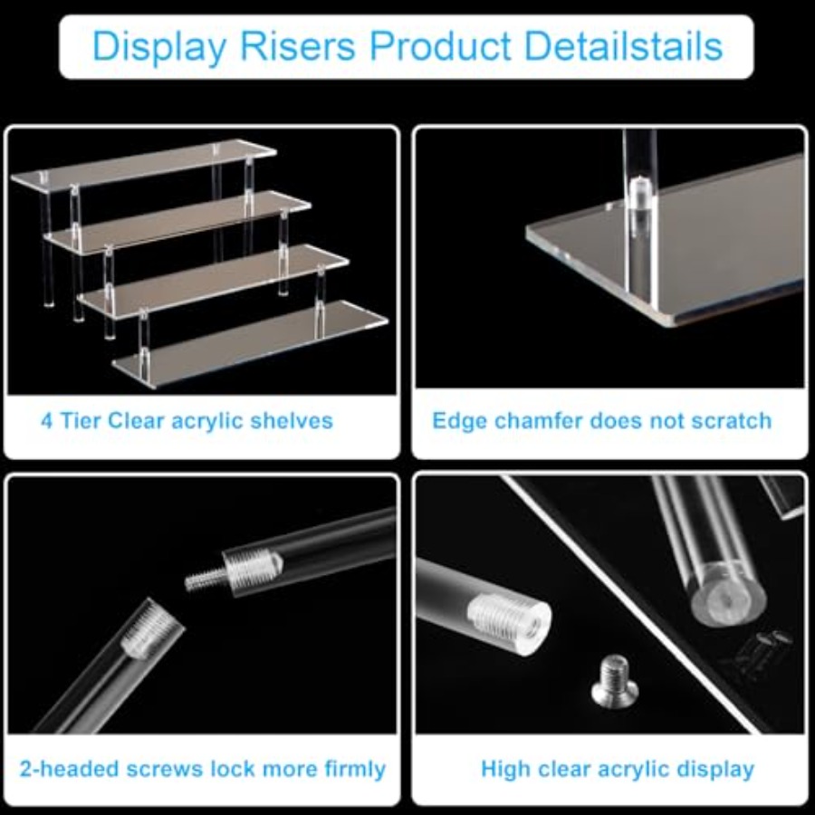 Organizador de Perfumes Acríli - Display Risers Set reseña y precio