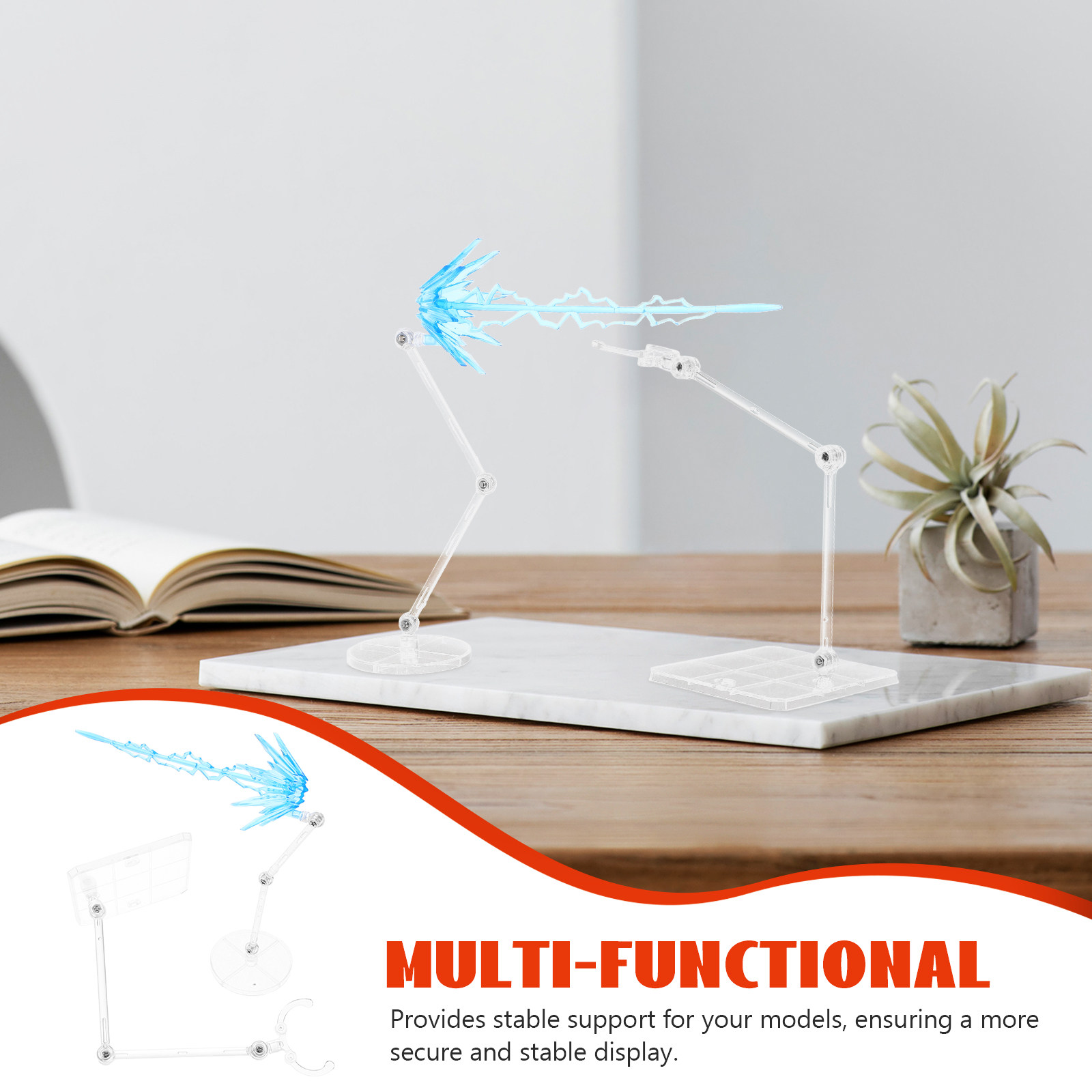 1 Juego de Soporte Transparent - Action Figure Stand reseña y precio
